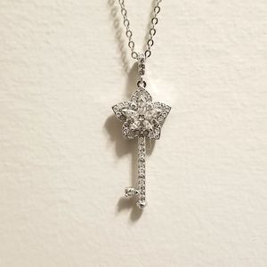 Swarovski key necklace
